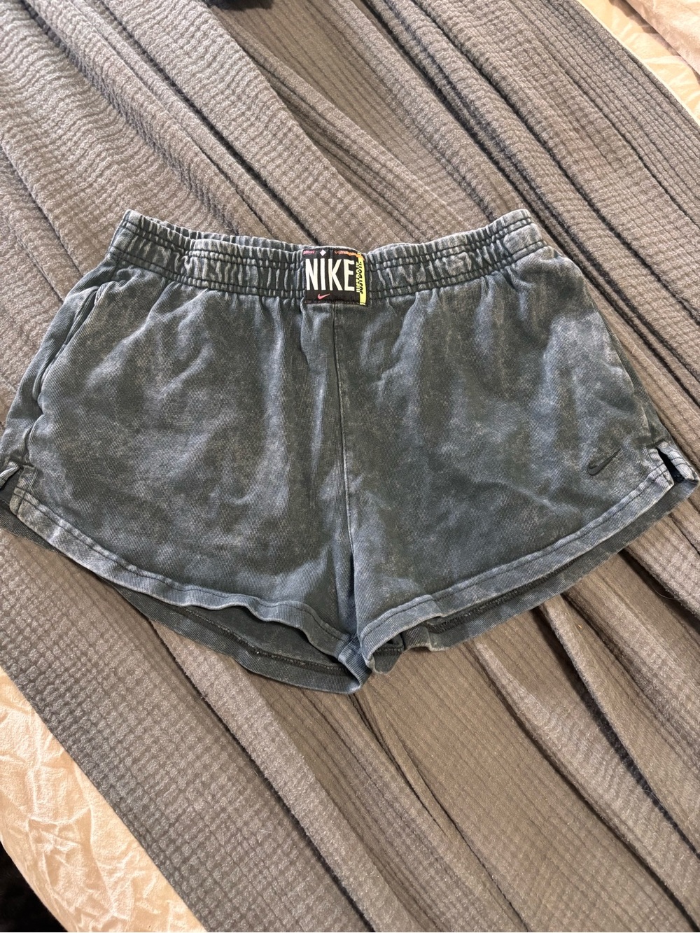 Nike Women’s Washed Charcoal Athletic Shorts